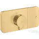 Hansgrohe AXOR ONE termosztátos falsík alatti kád /zuhany csaptelep,szálcsiszolt arany hatású 45711250