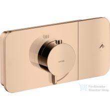   Hansgrohe AXOR ONE termosztátos falsík alatti kád /zuhany csaptelep,polírozott vörös arany hatású 45711300