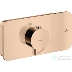   Hansgrohe AXOR ONE termosztátos falsík alatti kád /zuhany csaptelep,polírozott vörös arany hatású 45711300