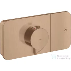   Hansgrohe AXOR ONE termosztátos falsík alatti kád /zuhany csaptelep,szálcsiszolt vörös arany hatású 45711310