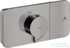 Hansgrohe AXOR ONE termosztátos falsík alatti kád /zuhany csaptelep,polírozott fekete króm 45711330