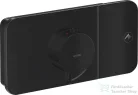 Hansgrohe AXOR ONE termosztátos falsík alatti kád /zuhany csaptelep, matt fekete 45711670