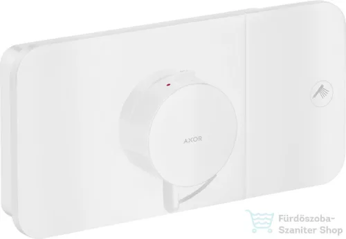Hansgrohe AXOR ONE termosztátos falsík alatti kád /zuhany csaptelep,matt fehér 45711700