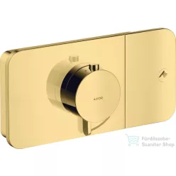   Hansgrohe AXOR ONE termosztátos falsík alatti kád /zuhany csaptelep,polírozott arany hatású 45711990