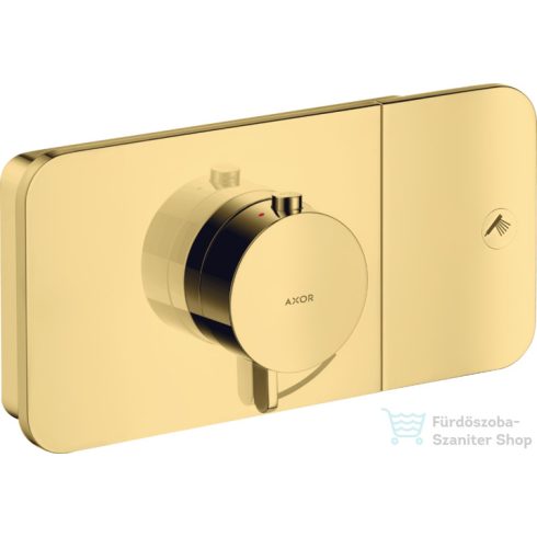 Hansgrohe AXOR ONE termosztátos falsík alatti kád /zuhany csaptelep,polírozott arany hatású 45711990