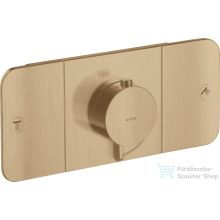   Hansgrohe AXOR ONE termosztátos falsík alatti kád /zuhany csaptelep,szálcsiszolt bronz 45712140