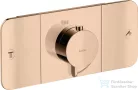 Hansgrohe AXOR ONE termosztátos falsík alatti kád /zuhany csaptelep,polírozott vörös arany hatású 45712300