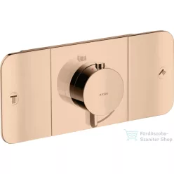  Hansgrohe AXOR ONE termosztátos falsík alatti kád /zuhany csaptelep,polírozott vörös arany hatású 45712300