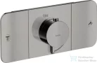 Hansgrohe AXOR ONE termosztátos falsík alatti kád /zuhany csaptelep,polírozott fekete króm 45712330