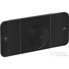   Hansgrohe AXOR ONE termosztátos falsík alatti kád /zuhany csaptelep, matt fekete 45712670