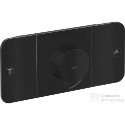   Hansgrohe AXOR ONE termosztátos falsík alatti kád /zuhany csaptelep, matt fekete 45712670