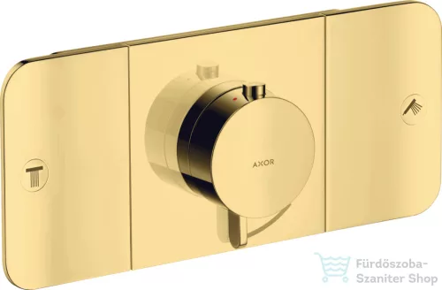 Hansgrohe AXOR ONE termosztátos falsík alatti kád /zuhany csaptelep,polírozott arany hatású 45712990