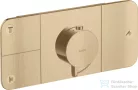 Hansgrohe AXOR ONE 3 utas termosztátos falsík alatti kád /zuhany csaptelep,szálcsiszolt bronz 45713140