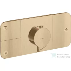   Hansgrohe AXOR ONE 3 utas termosztátos falsík alatti kád /zuhany csaptelep,szálcsiszolt bronz 45713140