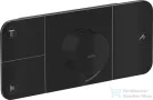 Hansgrohe AXOR ONE 3 utas termosztátos falsík alatti kád /zuhany csaptelep, matt fekete 45713670