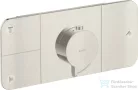 Hansgrohe AXOR ONE 3 utas termosztátos falsík alatti kád /zuhany csaptelep,rozsdamentes acél hatású 45713800