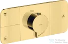 Hansgrohe AXOR ONE 3 utas termosztátos falsík alatti kád /zuhany csaptelep,polírozott arany hatású 45713990