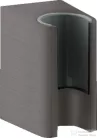 Hansgrohe AXOR ONE zuhanytartó,szálcsiszolt fekete króm 45721340