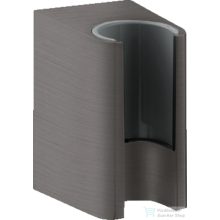   Hansgrohe AXOR ONE zuhanytartó,szálcsiszolt fekete króm 45721340