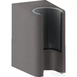   Hansgrohe AXOR ONE zuhanytartó,szálcsiszolt fekete króm 45721340