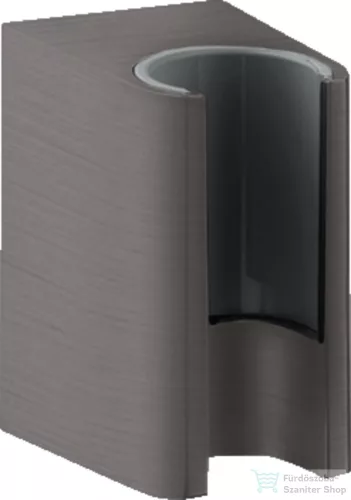 Hansgrohe AXOR ONE zuhanytartó,szálcsiszolt fekete króm 45721340