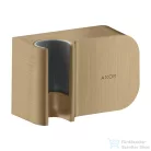 Hansgrohe AXOR ONE Porter zuhanytartó gégecső csatlakozóval,szálcsiszolt bronz 45723140