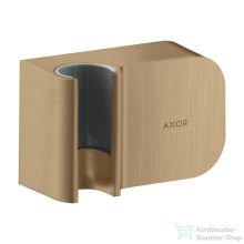   Hansgrohe AXOR ONE Porter zuhanytartó gégecső csatlakozóval,szálcsiszolt bronz 45723140