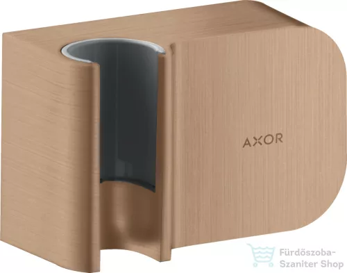 Hansgrohe AXOR ONE Porter zuhanytartó gégecső csatlakozóval,szálcsiszolt vörös arany hatású 45723310