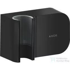   Hansgrohe AXOR ONE Porter zuhanytartó gégecső csatlakozóval, matt fekete 45723670