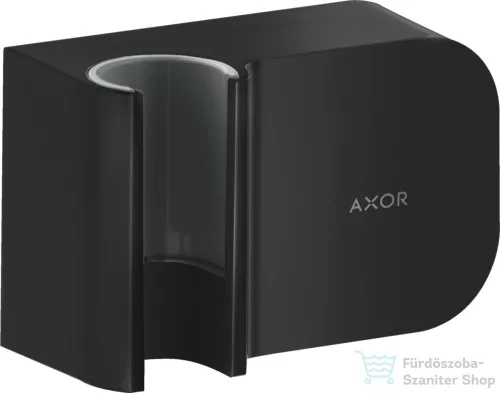 Hansgrohe AXOR ONE Porter zuhanytartó gégecső csatlakozóval, matt fekete 45723670