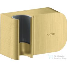   Hansgrohe AXOR ONE Porter zuhanytartó gégecső csatlakozóval,szálcsiszolt sárgaréz hatású 45723950