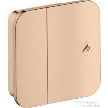   Hansgrohe AXOR ONE falsík alatti elzárószelep, polírozott vörös arany hatású 45771300