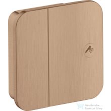   Hansgrohe AXOR ONE falsík alatti elzárószelep, szálcsiszolt vörös arany hatású 45771310