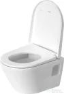 Duravit D-NEO Compact perem nélküli függesztett wc szett lecsapódásgátlós ülőkével, fehér 45870900A1