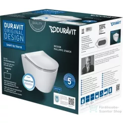   Duravit SOLEIL BY STARCK HygieneFlush fali wc szett HygieneGlaze mázzal,ülőkével 45910920A1
