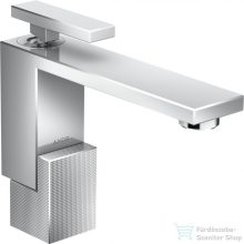   Hansgrohe AXOR EDGE 130 Diamond Cut mosdócsaptelep,klik-klak leeresztővel,króm 46011000
