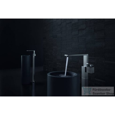 Hansgrohe AXOR EDGE Diamond Cut szabadonálló mosdócsaptelep klik-klak leeresztővel, króm 46041000