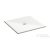 Sapho GSI EXTRA FLAT zuhanytálca, ExtraGlaze, 80x80x2cm, matt fehér (46080809)
