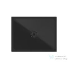   Sapho GSI EXTRA FLAT zuhanytálca, ExtraGlaze, 90x70x2cm, matt fekete (46090726)