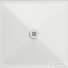   Sapho GSI EXTRA FLAT zuhanytálca, ExtraGlaze, 90x90x2cm, matt fehér (46090909)