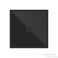   Sapho GSI EXTRA FLAT zuhanytálca, ExtraGlaze, 90x90x2cm, matt fekete (46090926)