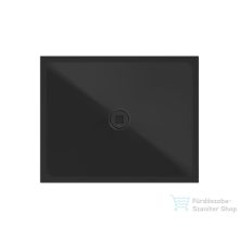   Sapho GSI EXTRA FLAT zuhanytálca, ExtraGlaze, 100x80x2cm, matt fekete (46100826)