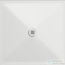   Sapho GSI EXTRA FLAT zuhanytálca, ExtraGlaze, 100x100x2cm, matt fehér (46101009)