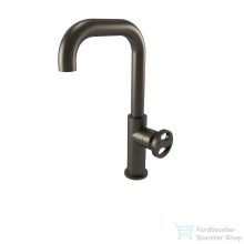   Bugnatese MILLENOVECINQUANTA magasított mosdó csaptelep click-clack leeresztővel,grafit 4613SCGF