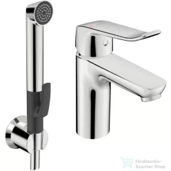   Hansa Hansacare mosdó csaptelep bidé zuhannyal,leeresztő nélkül,króm 46282206