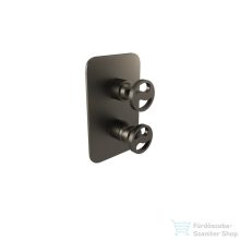   Bugnatese Millenovecinquanta Fal alatti 3 utas zuhanycsaptelep grafit színben 4631GF