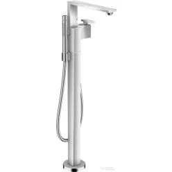   Hansgrohe AXOR EDGE Diamond Cut szabadonálló kádtöltő csaptelep zuhanyszettel, króm 46441000