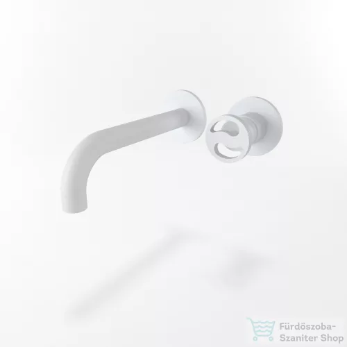 Bugnatese MILLENOVECINQUANTA Fal alatti mosdócsaptelep 19 cm kifolyóval, fehér színben 4645BI