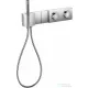 Hansgrohe AXOR EDGE Select Diamond Cut 2 utas termosztátos falsík alatti kád /zuhany csaptelep zuhanyszettel, króm 46701000
