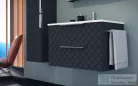 TBoss Quarto 80 alsószekrény két fiókos, mosdóval,  46723240938